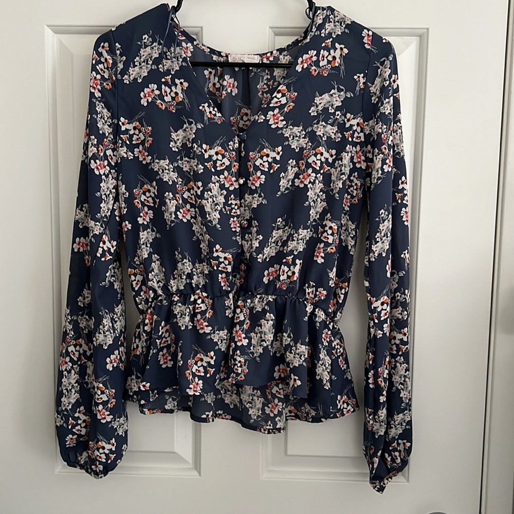 Sienna Sky Floral Spring Top Small